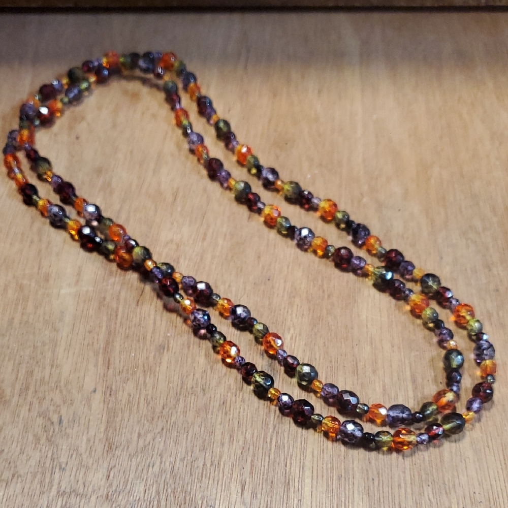 Multicolor Beaded Necklace D